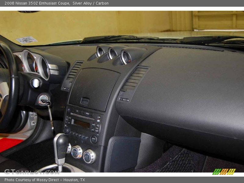 Silver Alloy / Carbon 2008 Nissan 350Z Enthusiast Coupe