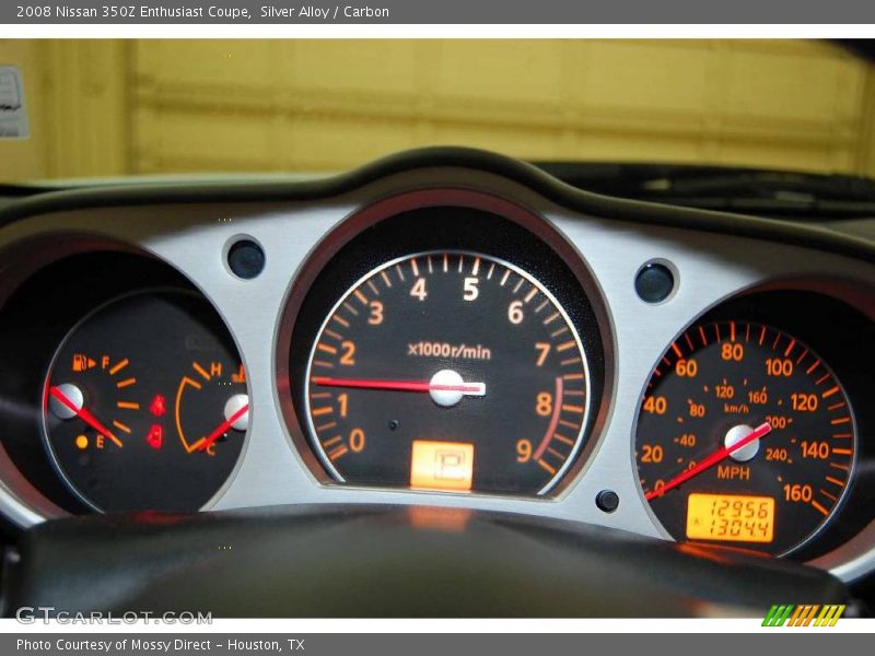 Silver Alloy / Carbon 2008 Nissan 350Z Enthusiast Coupe