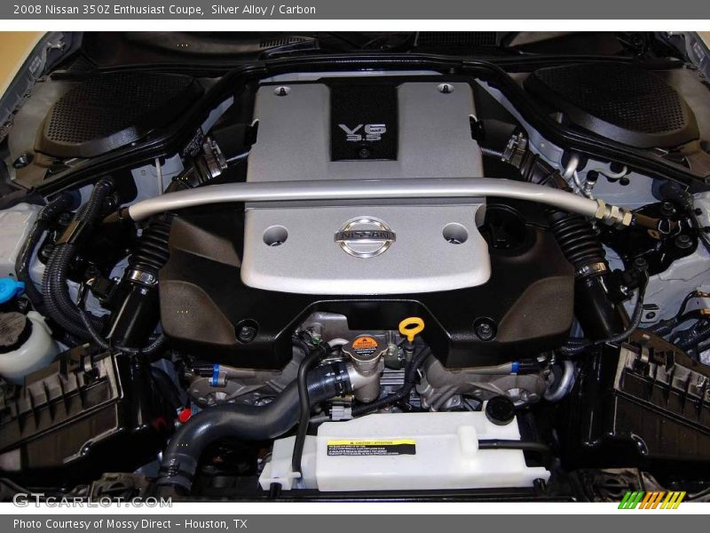 Silver Alloy / Carbon 2008 Nissan 350Z Enthusiast Coupe