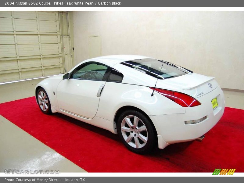 Pikes Peak White Pearl / Carbon Black 2004 Nissan 350Z Coupe
