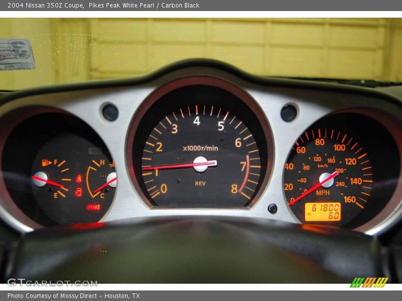 Pikes Peak White Pearl / Carbon Black 2004 Nissan 350Z Coupe