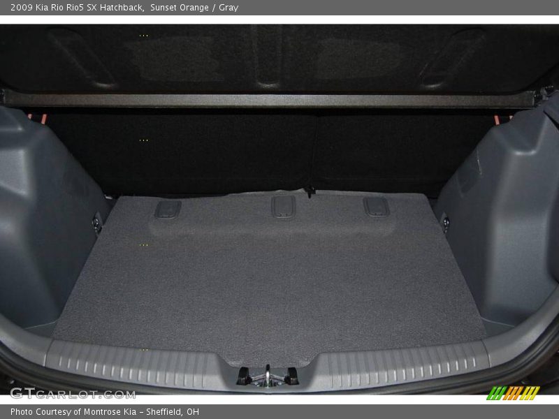 Sunset Orange / Gray 2009 Kia Rio Rio5 SX Hatchback