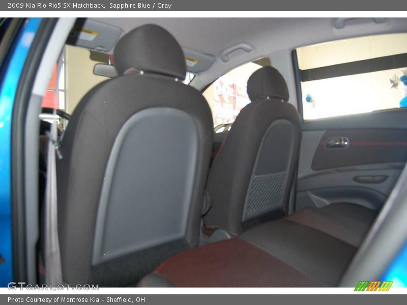 Sapphire Blue / Gray 2009 Kia Rio Rio5 SX Hatchback