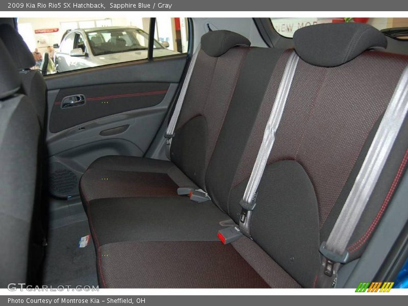 Sapphire Blue / Gray 2009 Kia Rio Rio5 SX Hatchback