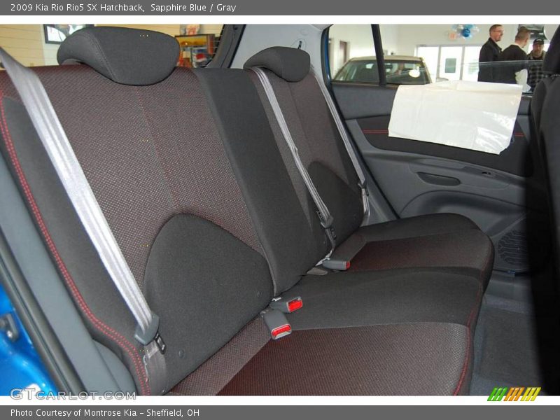 Sapphire Blue / Gray 2009 Kia Rio Rio5 SX Hatchback
