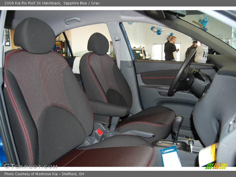 Sapphire Blue / Gray 2009 Kia Rio Rio5 SX Hatchback