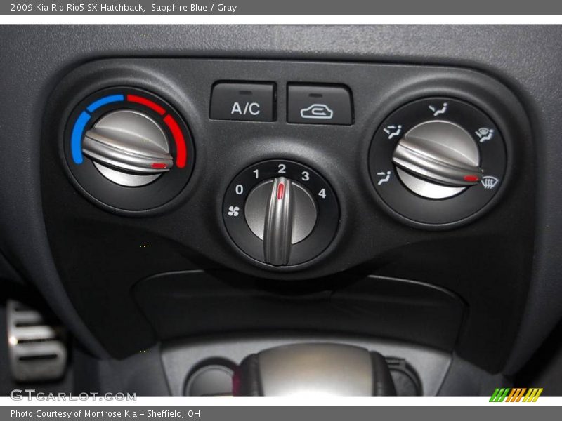 Sapphire Blue / Gray 2009 Kia Rio Rio5 SX Hatchback