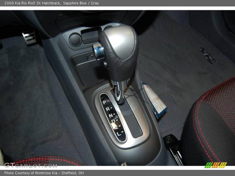 Sapphire Blue / Gray 2009 Kia Rio Rio5 SX Hatchback