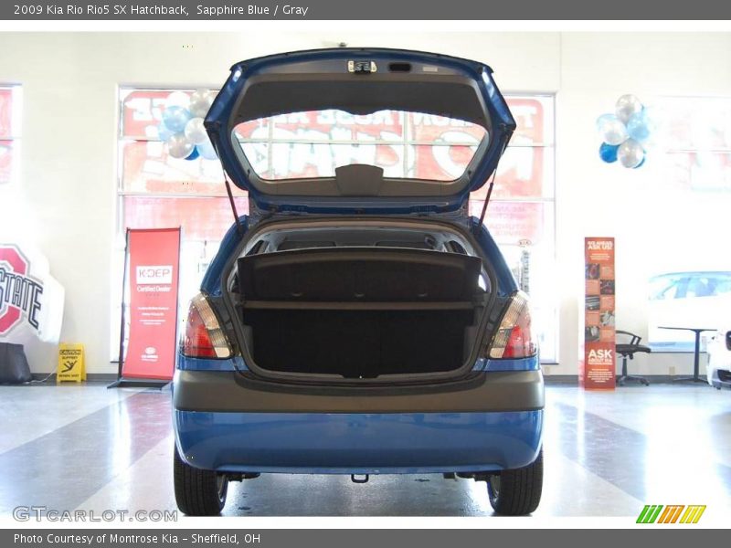 Sapphire Blue / Gray 2009 Kia Rio Rio5 SX Hatchback
