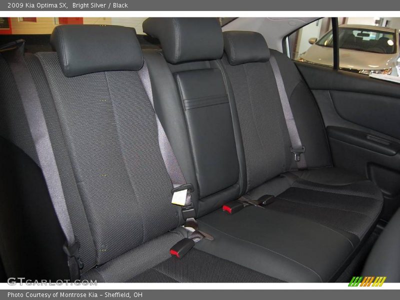 Bright Silver / Black 2009 Kia Optima SX