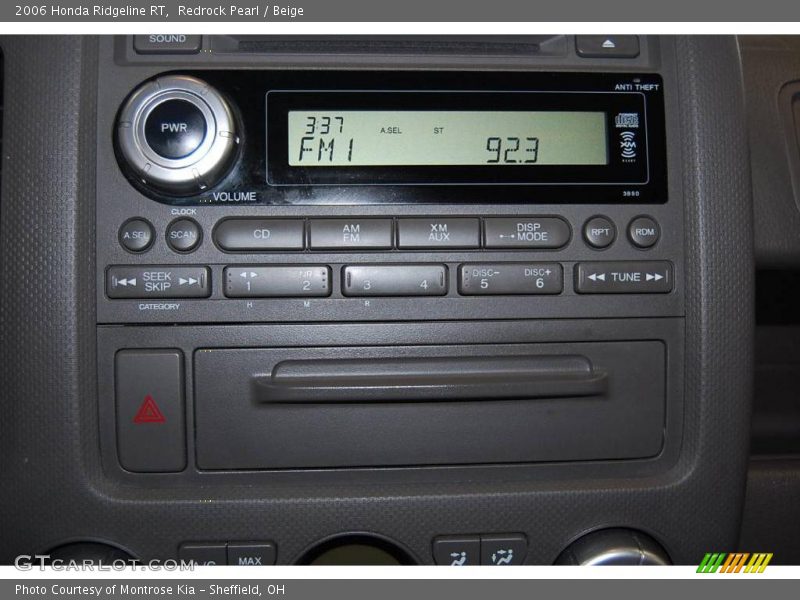 Redrock Pearl / Beige 2006 Honda Ridgeline RT