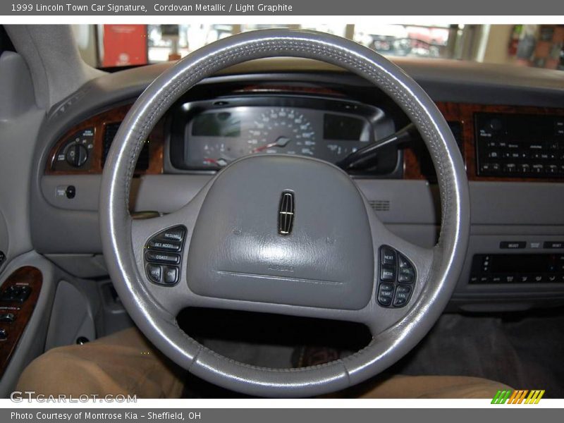 Cordovan Metallic / Light Graphite 1999 Lincoln Town Car Signature
