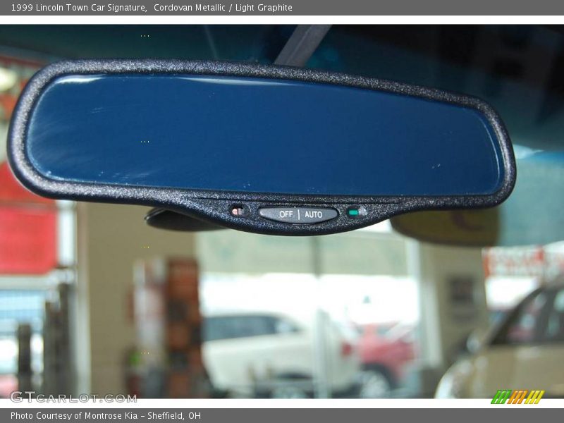 Cordovan Metallic / Light Graphite 1999 Lincoln Town Car Signature