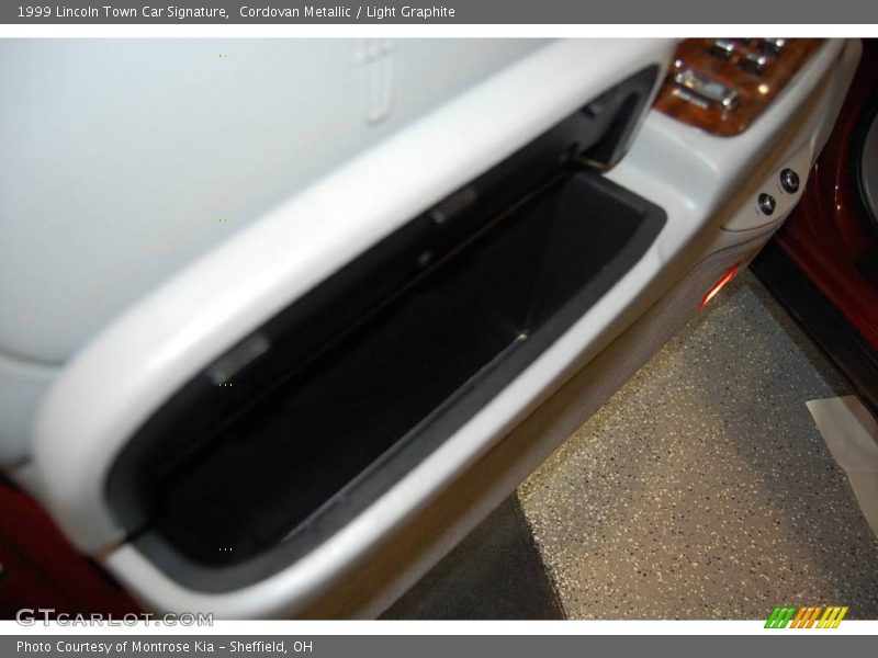 Cordovan Metallic / Light Graphite 1999 Lincoln Town Car Signature