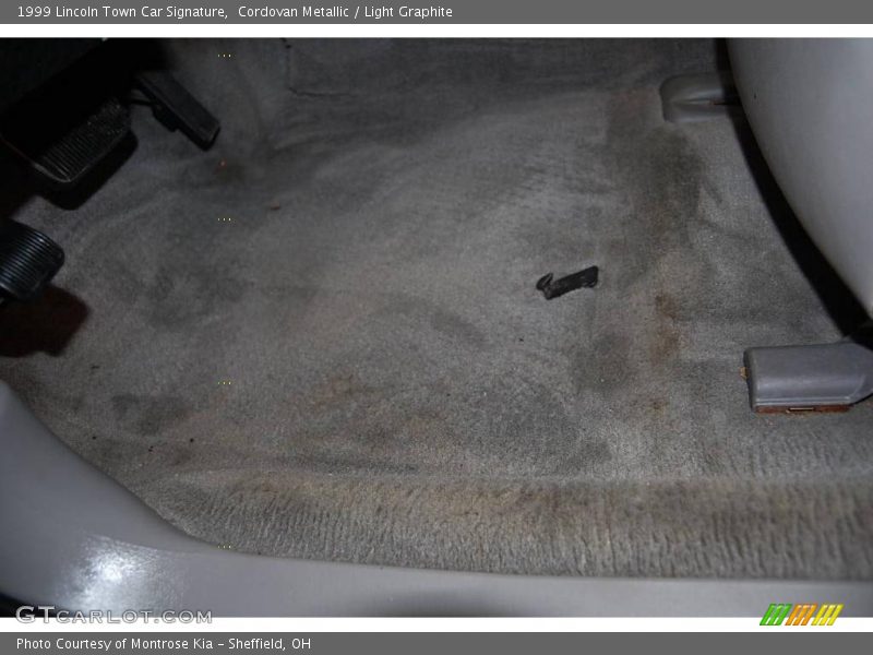 Cordovan Metallic / Light Graphite 1999 Lincoln Town Car Signature