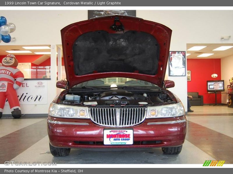 Cordovan Metallic / Light Graphite 1999 Lincoln Town Car Signature