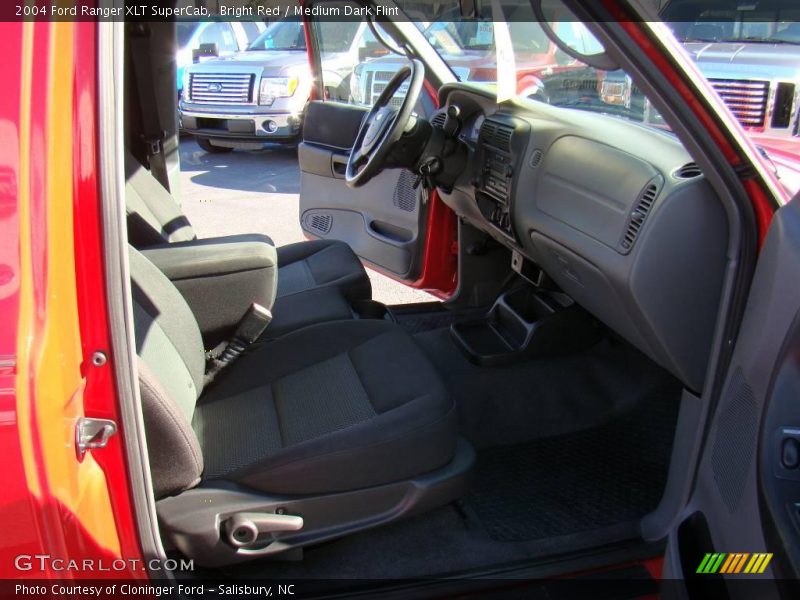 Bright Red / Medium Dark Flint 2004 Ford Ranger XLT SuperCab