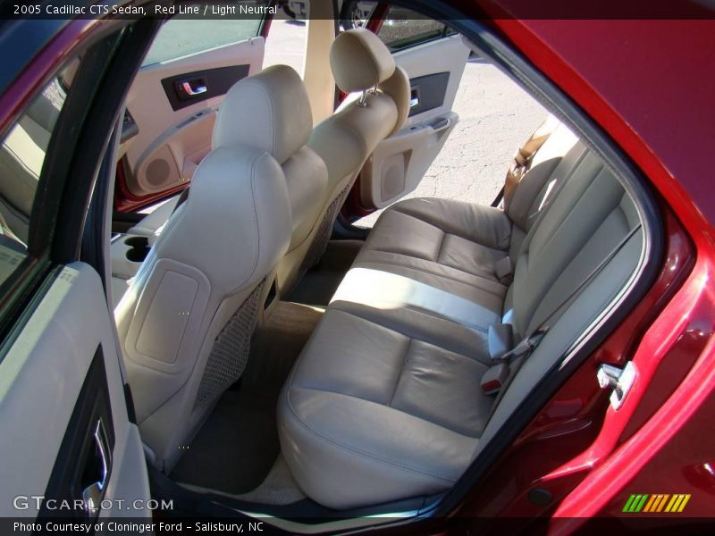 Red Line / Light Neutral 2005 Cadillac CTS Sedan