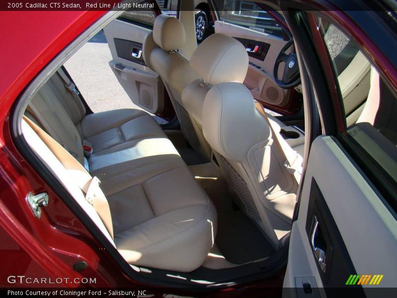 Red Line / Light Neutral 2005 Cadillac CTS Sedan