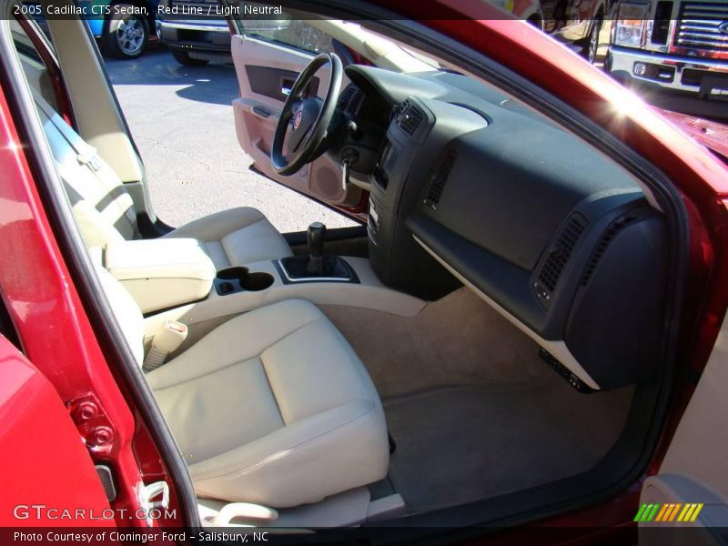 Red Line / Light Neutral 2005 Cadillac CTS Sedan