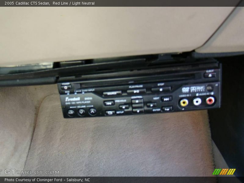 Red Line / Light Neutral 2005 Cadillac CTS Sedan