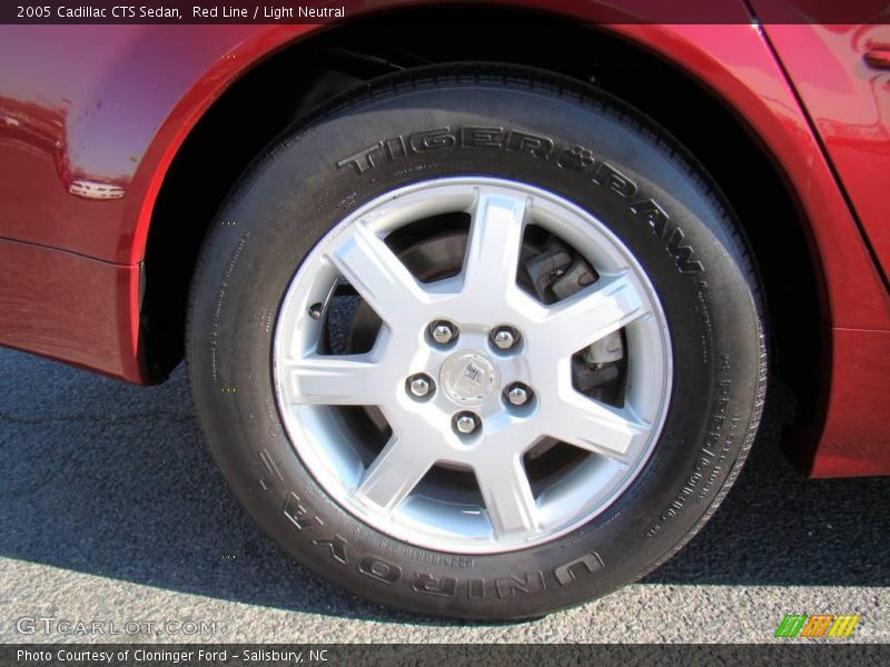 Red Line / Light Neutral 2005 Cadillac CTS Sedan