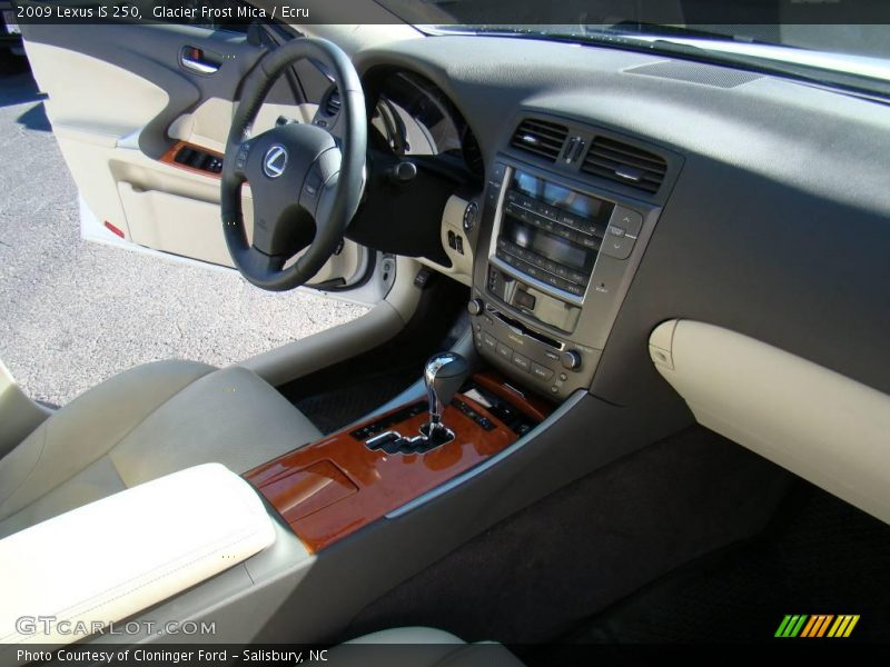 Glacier Frost Mica / Ecru 2009 Lexus IS 250