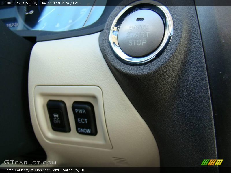 Glacier Frost Mica / Ecru 2009 Lexus IS 250
