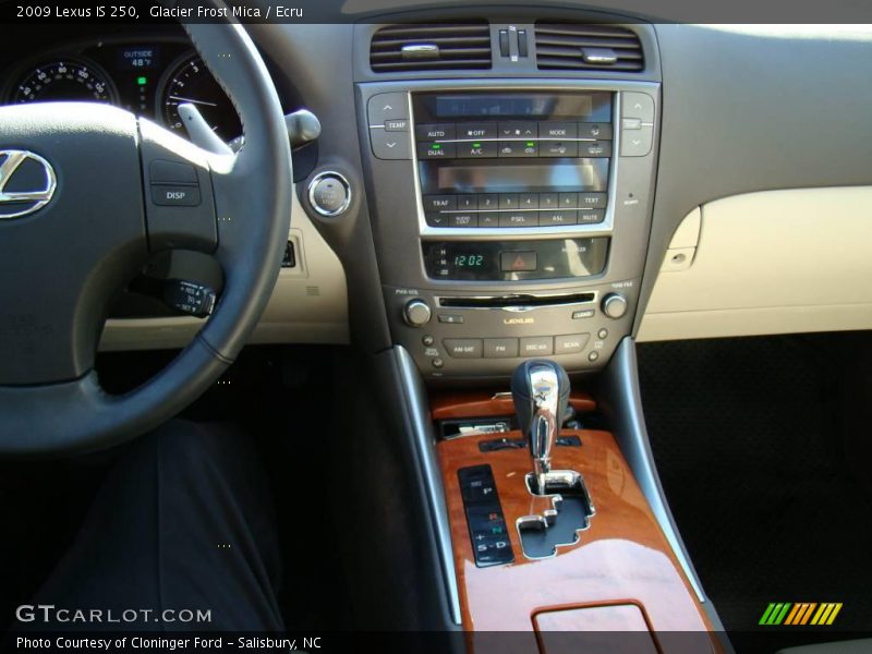 Glacier Frost Mica / Ecru 2009 Lexus IS 250