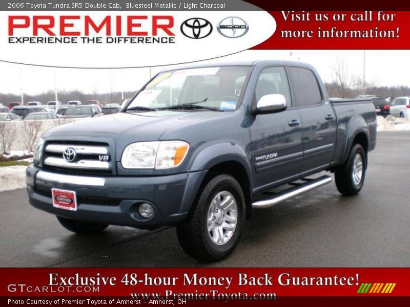 Bluesteel Metallic / Light Charcoal 2006 Toyota Tundra SR5 Double Cab