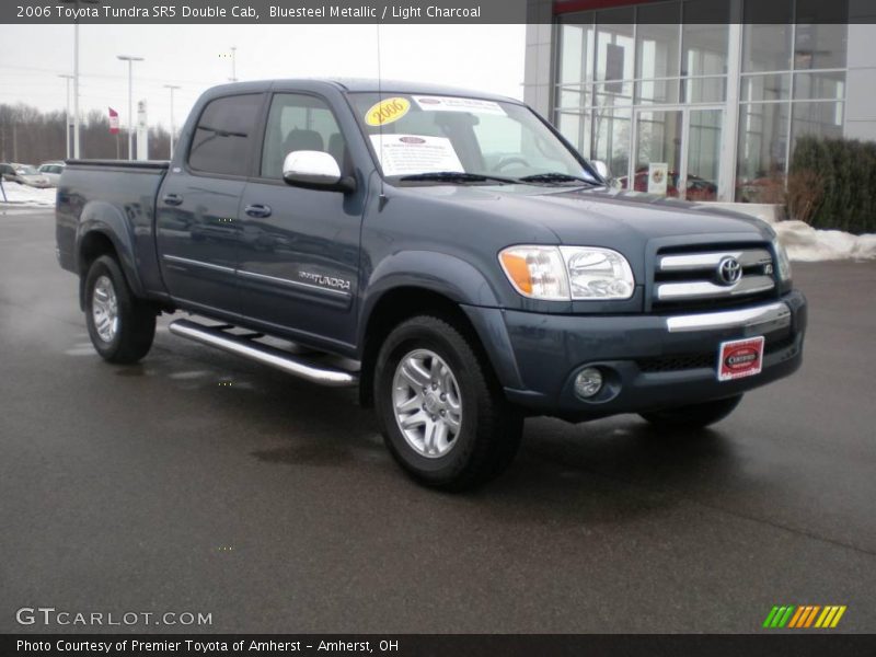 Bluesteel Metallic / Light Charcoal 2006 Toyota Tundra SR5 Double Cab