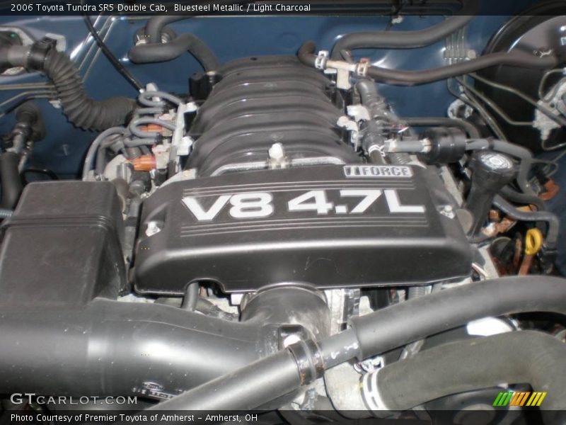 Bluesteel Metallic / Light Charcoal 2006 Toyota Tundra SR5 Double Cab