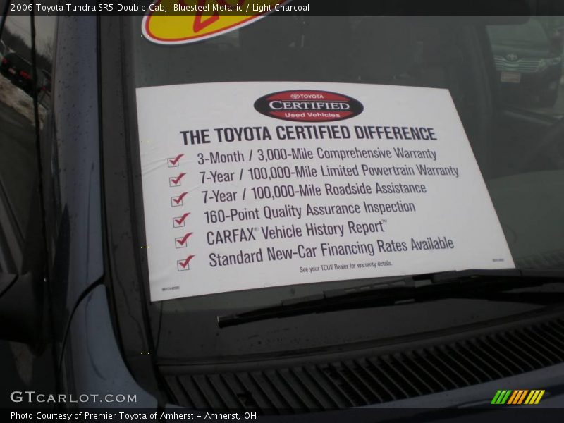 Bluesteel Metallic / Light Charcoal 2006 Toyota Tundra SR5 Double Cab