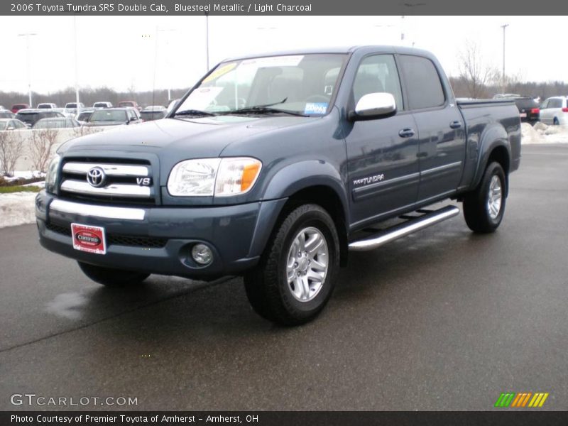 Bluesteel Metallic / Light Charcoal 2006 Toyota Tundra SR5 Double Cab