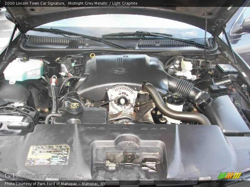 Midnight Grey Metallic / Light Graphite 2000 Lincoln Town Car Signature