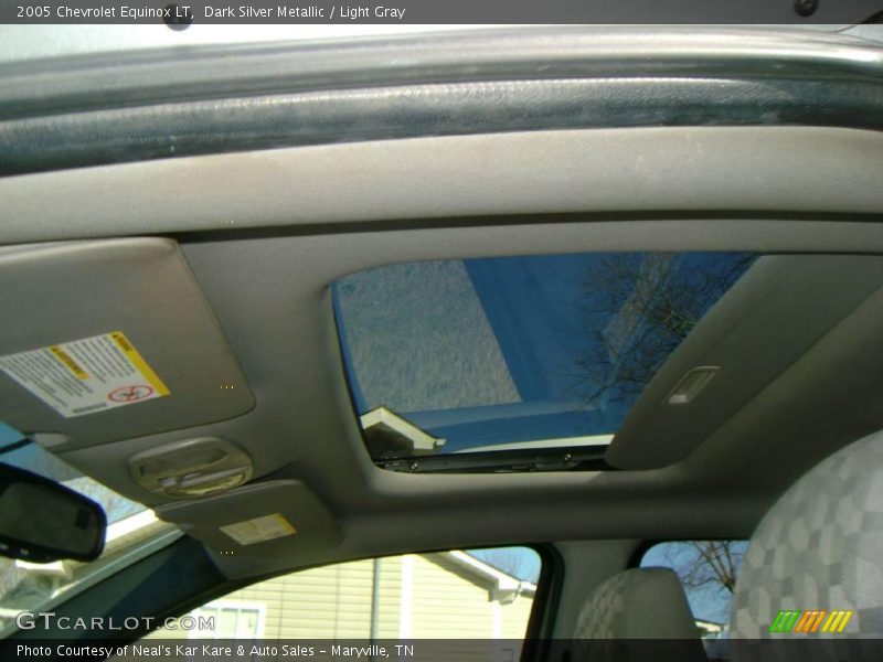 Dark Silver Metallic / Light Gray 2005 Chevrolet Equinox LT