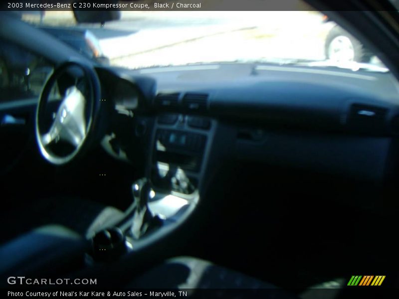 Black / Charcoal 2003 Mercedes-Benz C 230 Kompressor Coupe