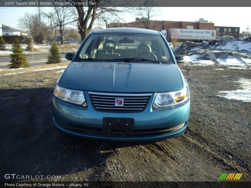 Dragonfly Green / Tan 2005 Saturn ION 2 Sedan