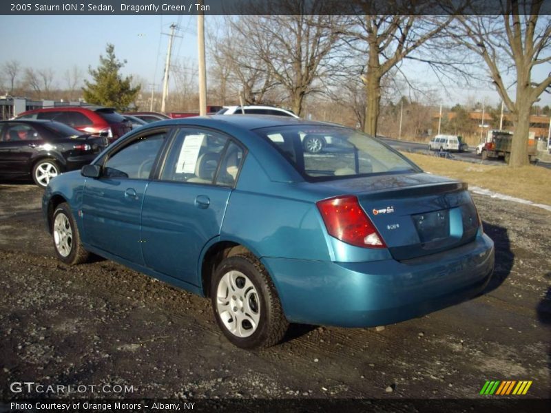 Dragonfly Green / Tan 2005 Saturn ION 2 Sedan