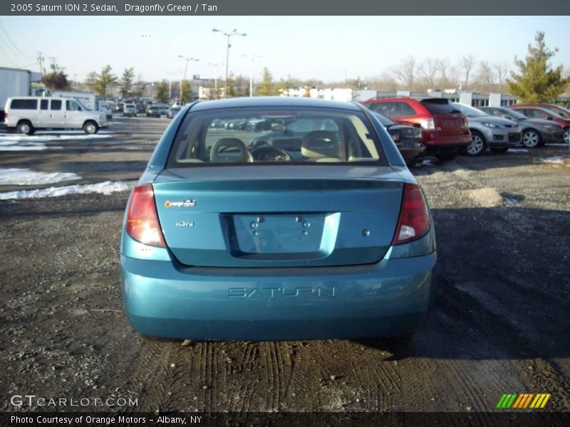 Dragonfly Green / Tan 2005 Saturn ION 2 Sedan