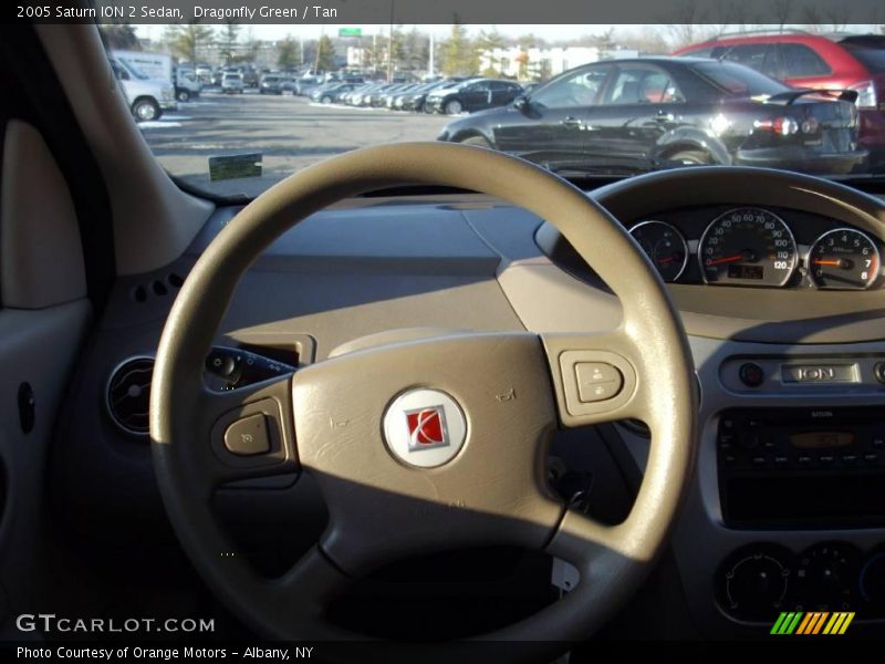 Dragonfly Green / Tan 2005 Saturn ION 2 Sedan