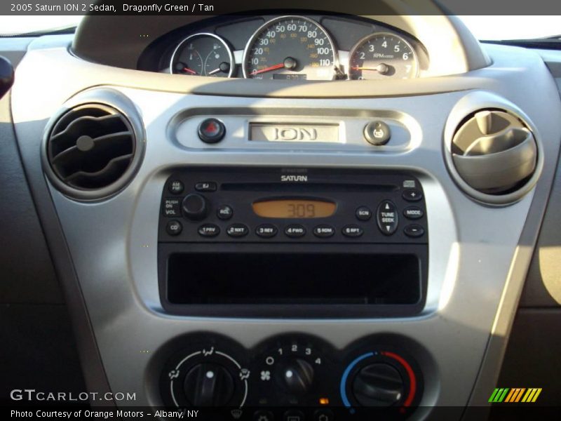 Dragonfly Green / Tan 2005 Saturn ION 2 Sedan