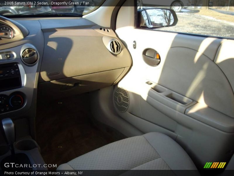 Dragonfly Green / Tan 2005 Saturn ION 2 Sedan
