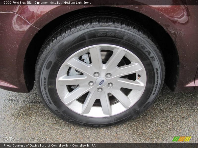 Cinnamon Metallic / Medium Light Stone 2009 Ford Flex SEL