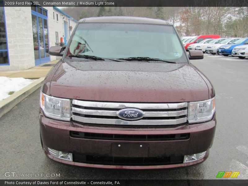 Cinnamon Metallic / Medium Light Stone 2009 Ford Flex SEL