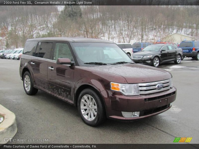Cinnamon Metallic / Medium Light Stone 2009 Ford Flex SEL