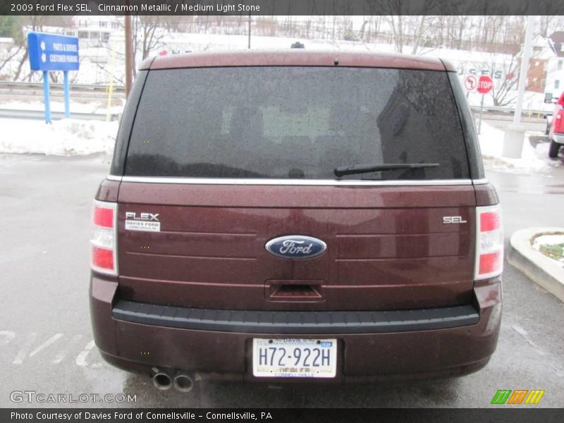 Cinnamon Metallic / Medium Light Stone 2009 Ford Flex SEL