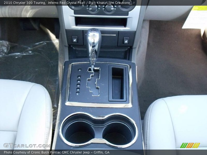 Inferno Red Crystal Pearl / Dark Khaki/Light Graystone 2010 Chrysler 300 Touring