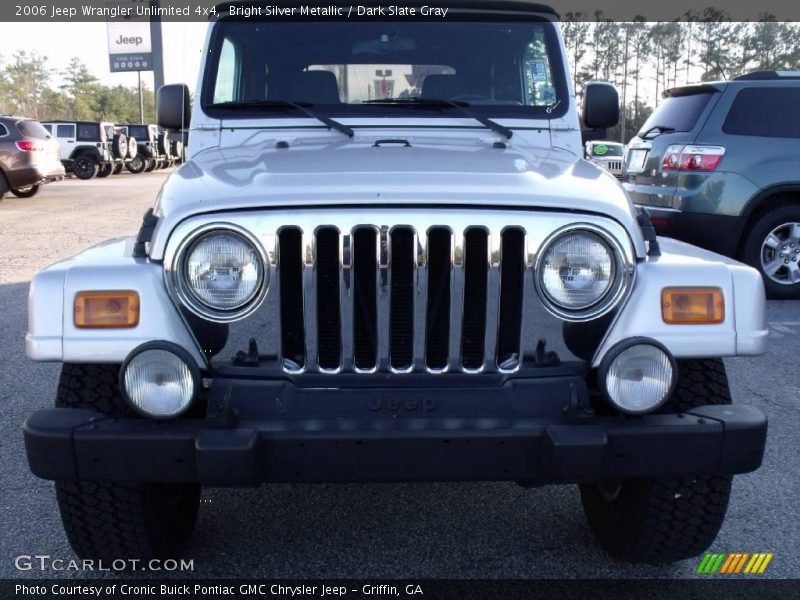 Bright Silver Metallic / Dark Slate Gray 2006 Jeep Wrangler Unlimited 4x4