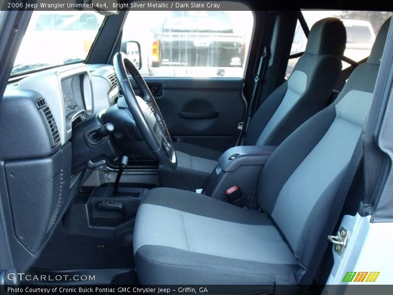 Bright Silver Metallic / Dark Slate Gray 2006 Jeep Wrangler Unlimited 4x4